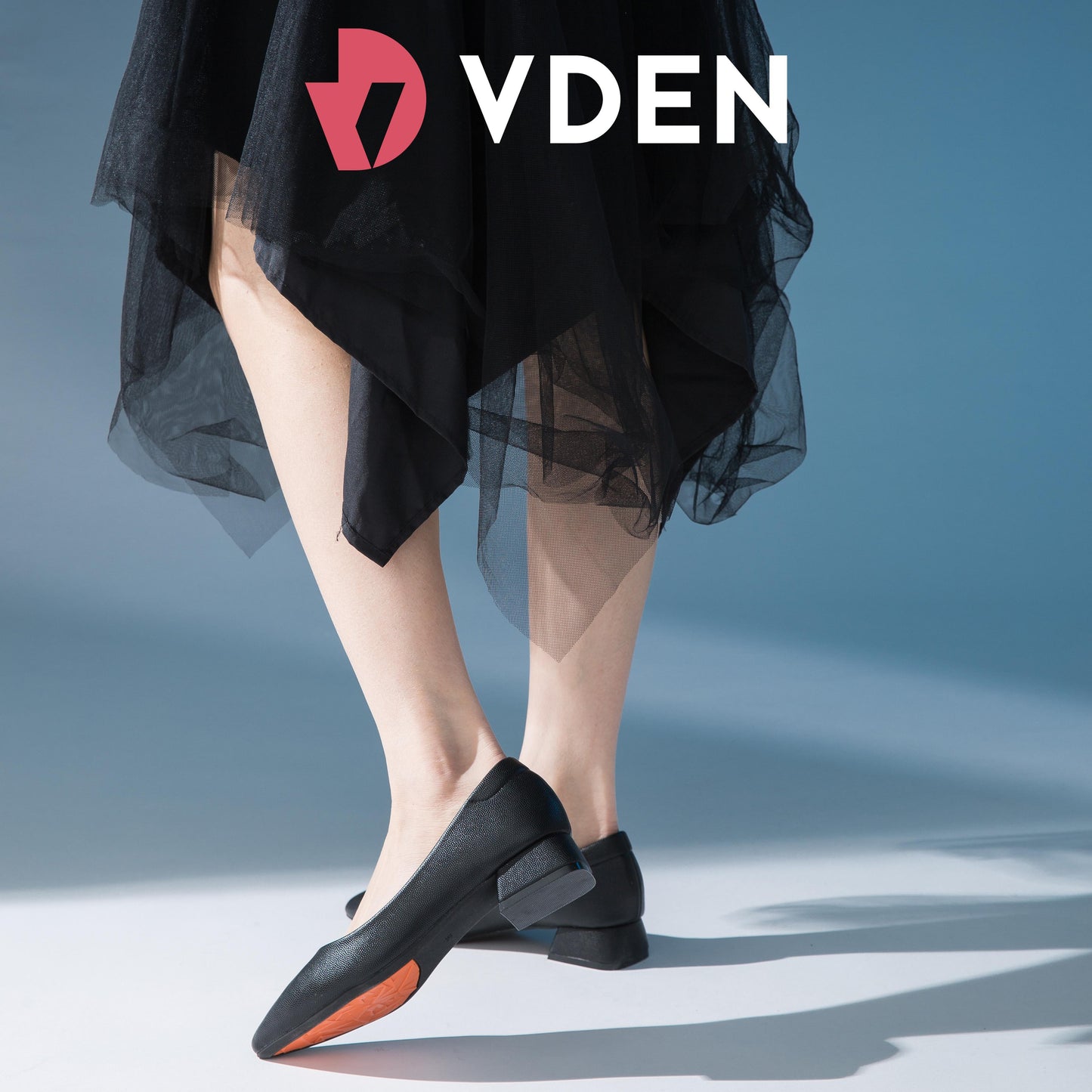Super High Quality Black Student Shoes 893-A1 Pointed Toe Low Heel (1.2INCH) Pure Black Office Shoes
