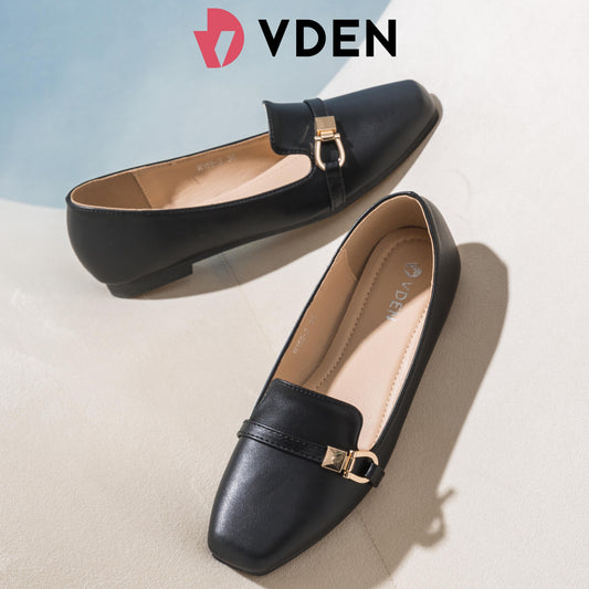 VDEN Women's Loafers Women's Autumn Shoes Casual Shoes Comfortable Flat Shoes 0.4INCH/1CM W155-3